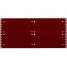 Plaque RAL 3004,495x457mm
