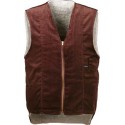Gilet , Webfell, Taille M, brun