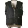 Gilet Chaud sans manche Gr.3XL, noir