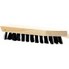 Brosse poils plastqiue