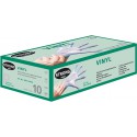 Gants jetables en vinyle Ť Sanya ť, sans poudre,Gr.10(Box a100St.)