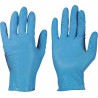 Gants jetables en nitrile Bleu  Sans poudre  Taille?: 10(Box a100St.)