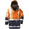 Parka haute visibilité WALLACE 4 en 1 Taille 2XL, orange