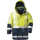 Parka haute visibilité JEKYLL Taille M, jaune/bleu
