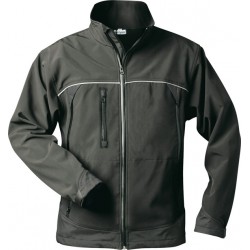 Veste Softshell Alpha, Taille L, noir