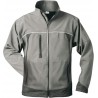Veste Softshell Beta, Taille M, gris/noir
