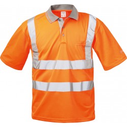 Polo-T-Shirt haute visibilité UWE Taille 2XL, orange