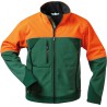Veste forestière Sanddorn, Softshell,Gr.L,vert /orange