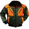 Gilet de Pilote pour Homme rougedorn, Taille S, vert /orange
