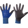 Gant de protection Lintao PU, bleu,Taille 8 (Par 12)