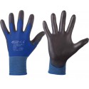 Gant de protection Lintao PU, bleu, Gr.10 (Par 12)
