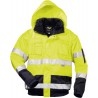 Gilet polaire Haute visibilité Siegfried, Taille M, jaune/marine