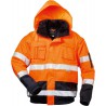 Veste softshell Haute visibilité VOLKER Taille M, orange/marine