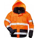 Veste softshell Haute visibilité VOLKER Taille XL, orange/marine