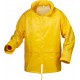 Veste de pluie Nylon/Vinyl, Taille L, jaune
