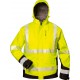 Veste softshell Haute visibilité MELVIN Taille M, jaune/noir