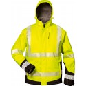 Veste softshell Haute visibilité MELVIN Taille L, jaune/noir