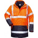 Parka haute visibilité TRAVIS Taille M, orange/marine