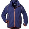 Veste polaire Connor,léger ,Gr. S, marine/orange
