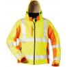 Veste softshell Haute visibilité ADAM Taille . 2XL, jaune/orange