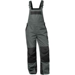 Salopette Bolton, Taille 48, gris/noir