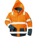 Veste haute visibilité JAUNAS Taille L,orange/bleu