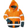 Veste haute visibilité JAUNAS Taille L,orange/bleu