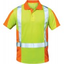 Polo-T-Shirt haute visibilité ZWOLLE Taille 3XL, jaune/orange