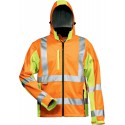 Veste softshell Haute visibilité HOSS Taille XL, orange/jaune