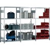 Rayonnage de base GF META CLIP V150 200x100x50cm