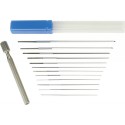 Alésoir Jet Set de 12 pièces 0,6 cm - 1,9 mm de diamètre