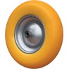 Roue mousse PU 400/100 Axe17mm