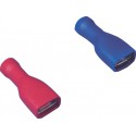 Cosse isolé 1,5-2,5mm2 bleu Jager (Par 100)
