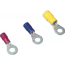 Cosses 1,5-2,5mm2 M4 bleu Jager (Par 100)