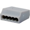 Borne enfichable VDE 5x2,5mm gris Jager (Par 100)