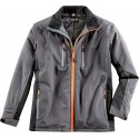 Veste Softshell 9618 Taille XL, noir/anthracite