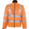Veste softshell Haute visibilité Taille XL, orange