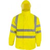 Veste de pluie RJG, Taille M, jaune