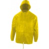 Ensemble de pluie (Pantalon/veste) Taille S, jaune