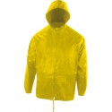 Ensemble de pluie (Pantalon/veste) Taille XL, jaune