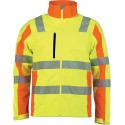 Veste softshell Haute visibilité PREVENT jaune Taille M