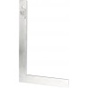 Equerre de serrurier sans butée 400x230mm Galva HP