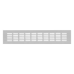 Plaque grille aération 100x600 mm, F1 rainuré 30x5 mm