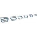 Collier de serrage pour ruban de polyester 25mm, Carton a 500 pièces