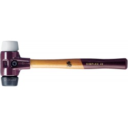 Maillet SIMPLEX 30mm Caoutchouc/Plastique Halder