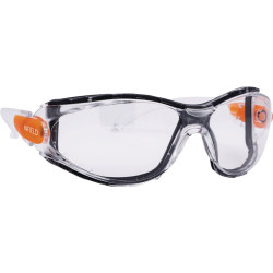 Lunettes de sécurité Matador EN 166 Monture : cristal Verre : transparent PC INFIELD SAFETY.