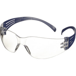 Lunettes de sécurité SecureFit-SF100 EN166 transparentes anti-rayures anti-buée PC 3M