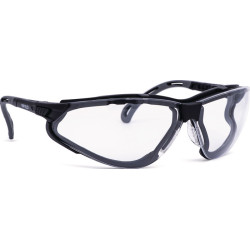 Lunettes de sécurité Terminator Xtra EN 166 Monture : noire Verre : transparent PC INFIELD SAFE