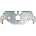 Lame cutter sécurité a 10 pièce 60 x18,7x0,65mm TIN Lutz