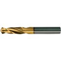 Foret court D1897GT HSSEPM1,3mm TiN Guhring